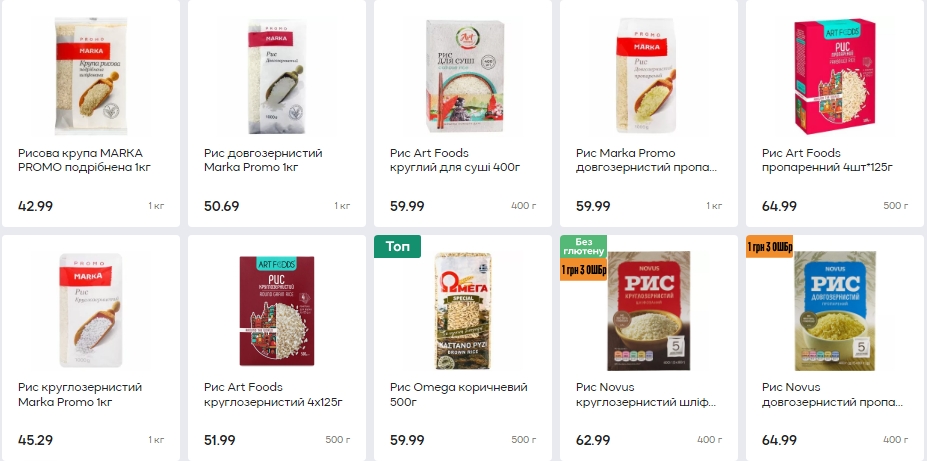 Цены на крупы изменились в начале сентября: что подорожало, а что подешевело